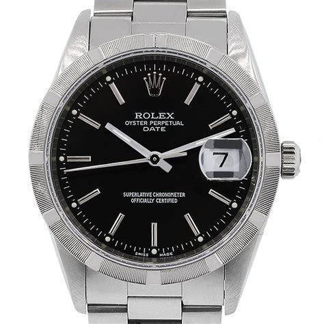 rolex date 15210 black|rolex model 15200 price.